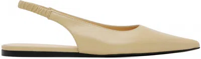 Proenza Schouler Women's Spike Slingback Flats In Sand