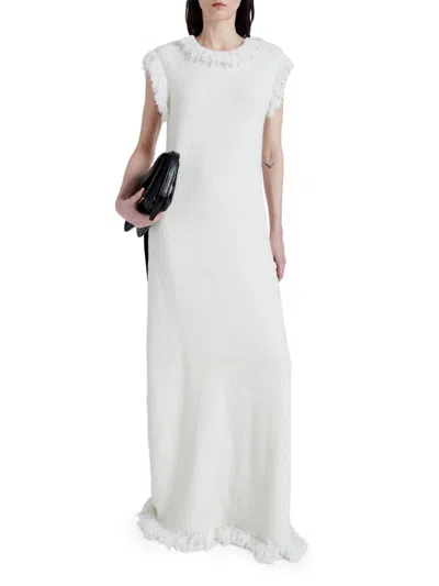 PROENZA SCHOULER WOMEN'S TONI TEXTURED KNIT SLEEVELESS MAXI DRESS