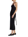 Proenza Schouler Women's Vida Rib-knit Midi-dress In Black