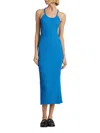 PROENZA SCHOULER WOMEN'S VIDA RIB-KNIT MIDI-DRESS