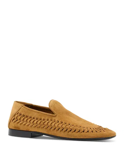 Proenza Schouler Whip Suede Loafers In Brown