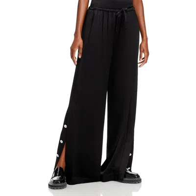 Proenza Schouler Womens Pocket Solid Trouser Pants In Black