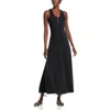 Proenza Schouler Rey Cotton-blend Jersey Maxi Dress In Black