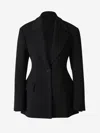 Proenza Schouler Single-breasted Tailored Blazer In Black