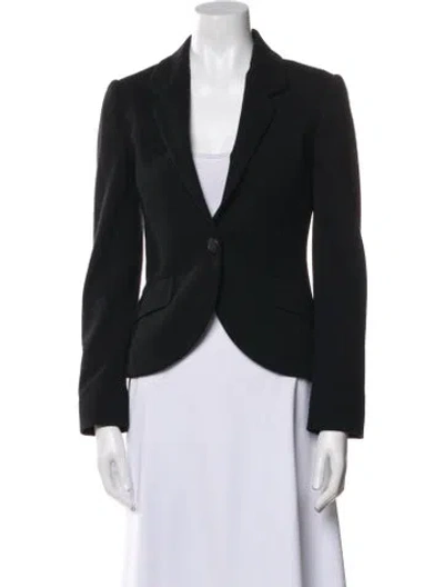 Pre-owned Proenza Schouler Wool Blazer In Black