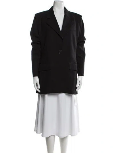 Pre-owned Proenza Schouler Wool Blazer In Black