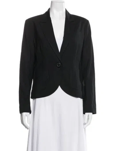 Pre-owned Proenza Schouler Wool Blazer In Blue