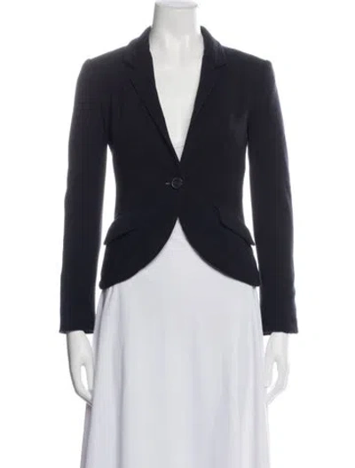 Pre-owned Proenza Schouler Wool Blazer In Blue