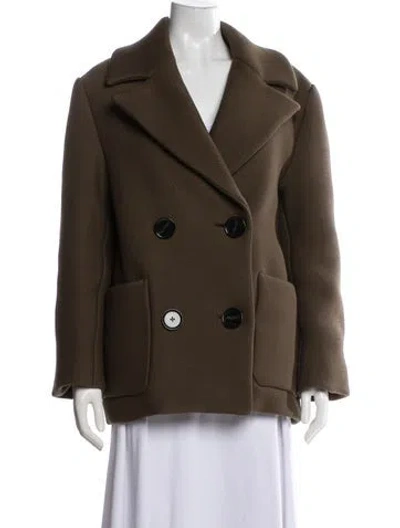 Pre-owned Proenza Schouler Wool Blazer In Brown