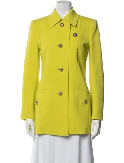 Pre-owned Proenza Schouler Wool Blazer In Green