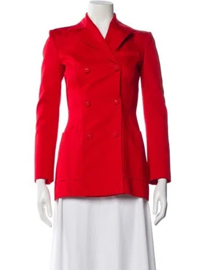 Pre-owned Proenza Schouler Wool Blazer In Red