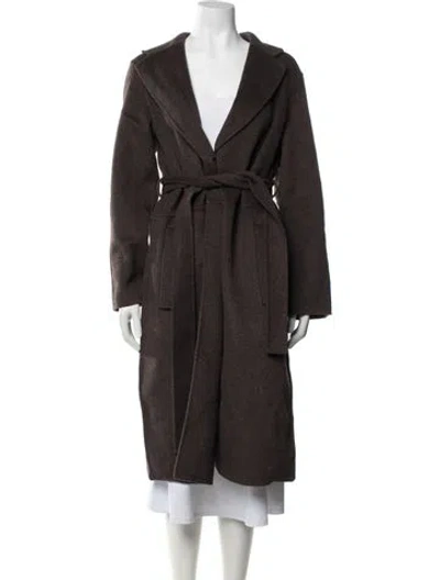 Pre-owned Proenza Schouler Wool Coat In Brown