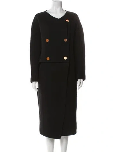 Pre-owned Proenza Schouler Wool Coat In Green
