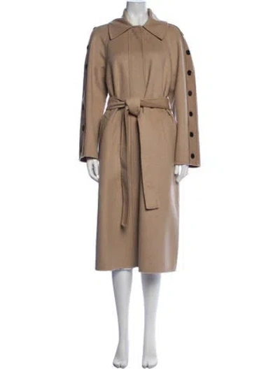 Pre-owned Proenza Schouler Wool Coat In Neutrals