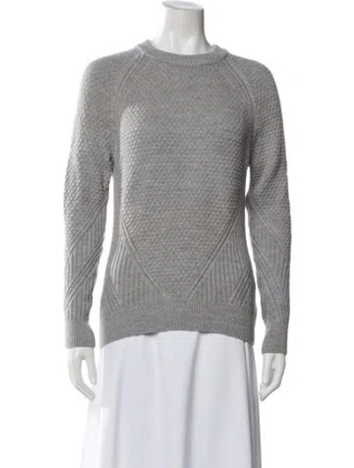 Pre-owned Proenza Schouler Wool Crew Neck Sweater In Multi