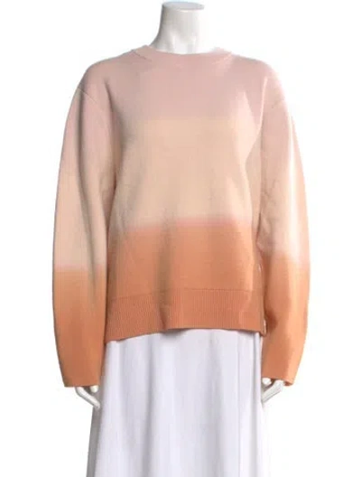 Pre-owned Proenza Schouler Wool Crew Neck Sweater In Multi