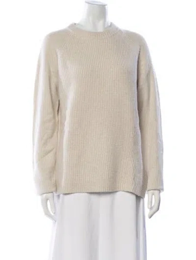Pre-owned Proenza Schouler Wool Crew Neck Sweater In Neutral