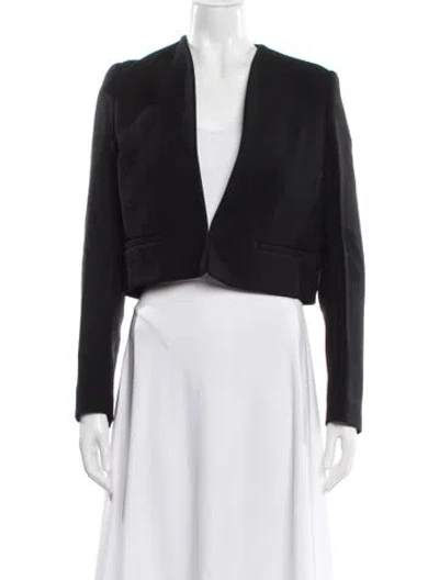 Pre-owned Proenza Schouler Wool Evening Jacket In Blue