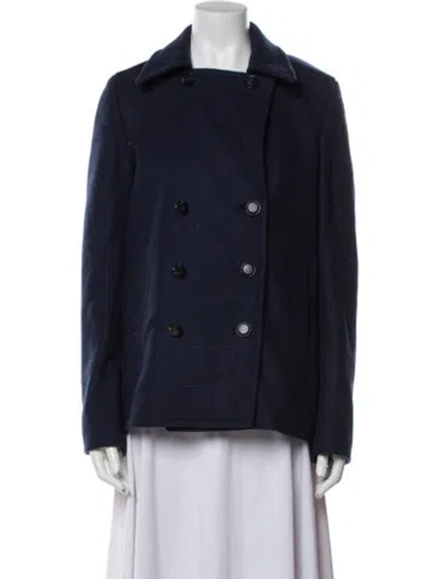 Pre-owned Proenza Schouler Wool Jacket In Blue