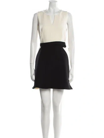 Pre-owned Proenza Schouler Wool Mini Dress