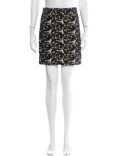 Pre-owned Proenza Schouler Wool Mini Skirt In White