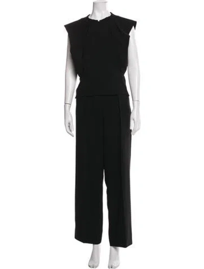 Pre-owned Proenza Schouler Wool Pantsuit In Blue