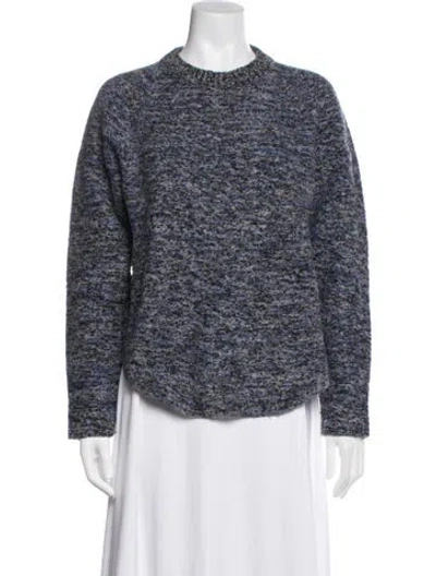 Pre-owned Proenza Schouler Wool Patterned Sweater In Blue