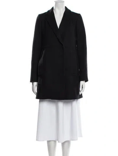 Pre-owned Proenza Schouler Wool Peacoat In Black