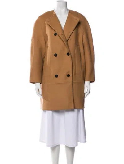 Pre-owned Proenza Schouler Wool Peacoat In Neutral