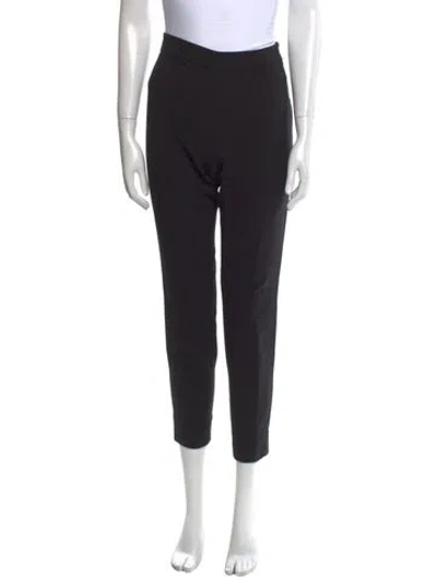 Pre-owned Proenza Schouler Wool Skinny Leg Pants In Black