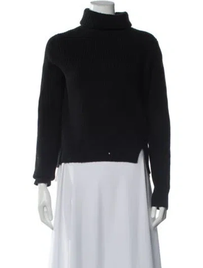 Pre-owned Proenza Schouler Wool Turtleneck Sweater In Black