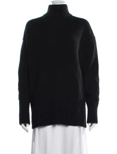 Pre-owned Proenza Schouler Wool Turtleneck Sweater In Black