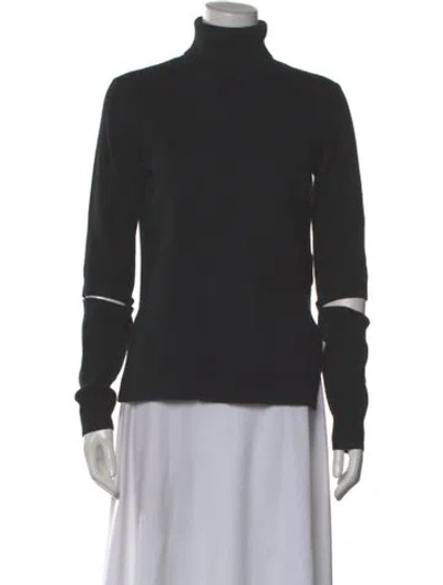 Pre-owned Proenza Schouler Wool Turtleneck Sweater In Gray