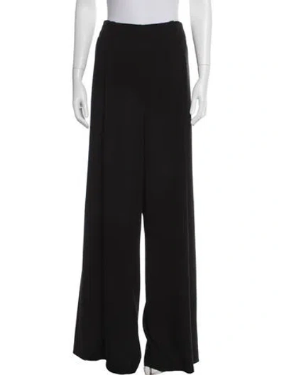 Pre-owned Proenza Schouler Wool Wide Leg Pants W/ Tags In Black