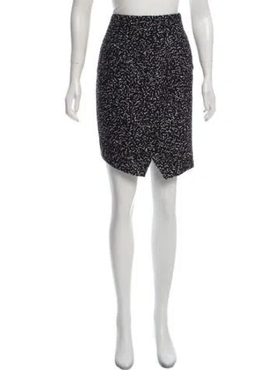 Pre-owned Proenza Schouler Wool-blend Knee-length Skirt In Multi