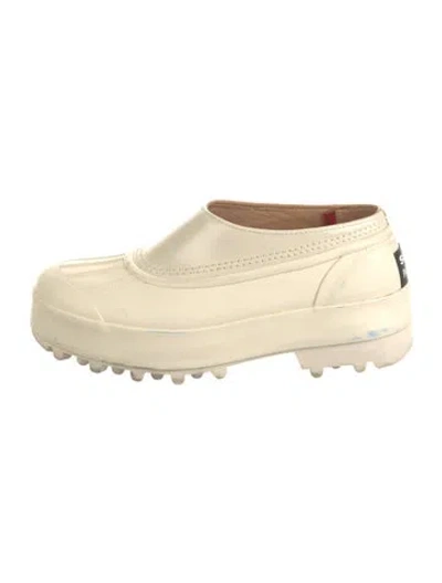 Pre-owned Proenza Schouler X Sorel Rubber Mules In Neutral