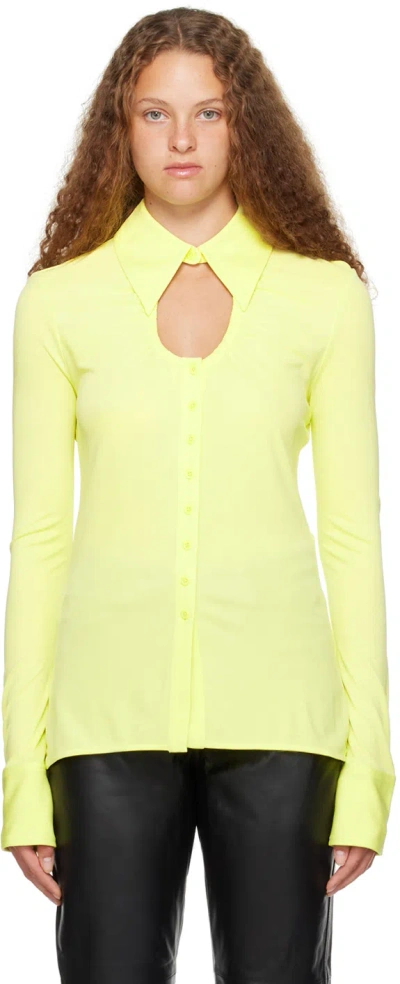 Proenza Schouler White Label Button-up Shirt In Green