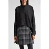 Proenza Schouler Zad Classic Twill Button-up Top In Black