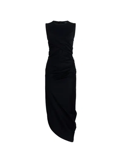 Proenza Schouler Zafira Dress In Mercerized Cotton Jersey In Black