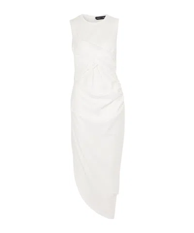 Proenza Schouler Zafira Cotton-jersey Midi Dress In White