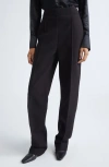 Proenza Schouler Zee High Waist Scuba Pants In Black