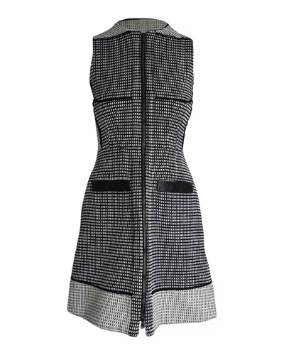 Proenza Schouler Zip Front Dress In Black Cotton