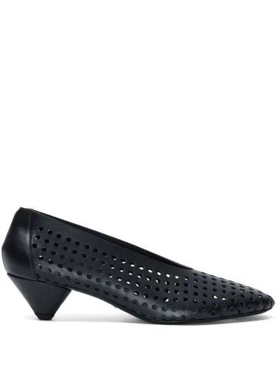 Proenza Schouler Perforated Leather Pumps In Black