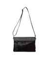 Profanter Andie' Pony Skin Shoulder Bag In Black