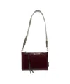 Profanter Juna' Smooth Leather Shoulder Bag In Black