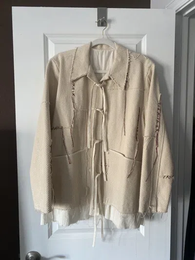 Pre-owned Professor E Professor.e 20f/w Kendo Jacket - Off White