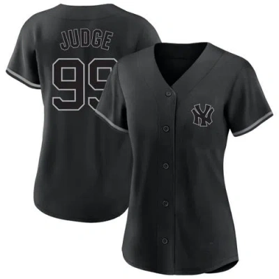 Profile Aaron Judge Black New York Yankees Plus Size Player Name & Number Fashion Jersey
