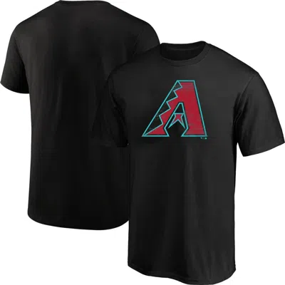 Profile Black Arizona Diamondbacks Big & Tall Distressed Logo T-shirt