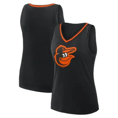 Profile Black Baltimore Orioles Plus Sized Stellar Win V-neck Tank Top