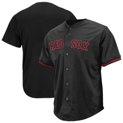 Profile Black Boston Red Sox Big & Tall Pop Fashion Jersey